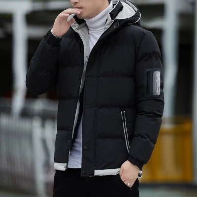 Men Fashion Casual Padded Down Jacket Image