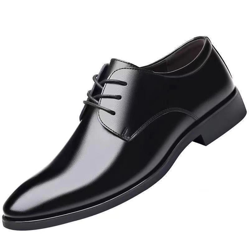 Men's Casual Business Formal Wear Leather Shoes Image