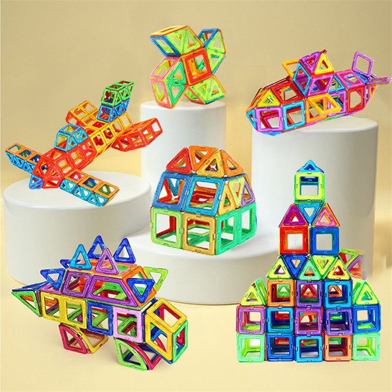 Magnetic Building Blocks DIY Magnets Toys For Kids Designer Construction Set Gifts For Children Toys Image