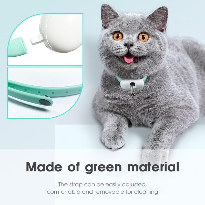 Automatic Cat Toy Smart Laser Teasing Cat Collar Electric USB Charging Kitten Amusing Toys Interactive Training Pet Items Image