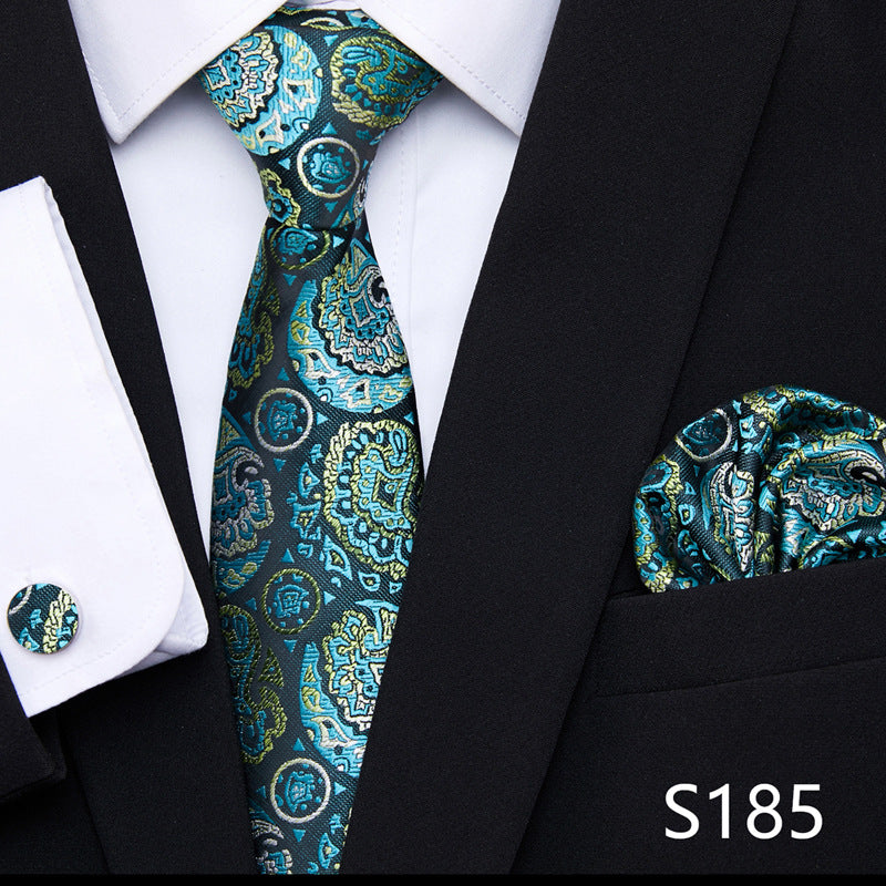 Men's Ties A Variety Of Patterns Series European And American Fashion Image