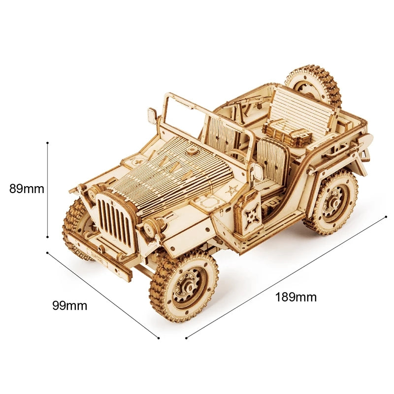 3D Wooden Puzzle Model Toys Image