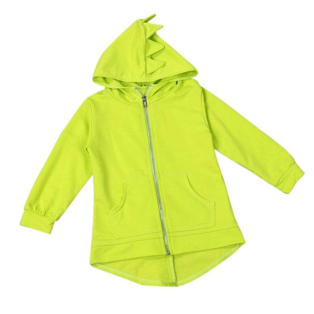 Boys Clothes Kids Baby Boy Jacket Dinosaur Hooded Coat Image