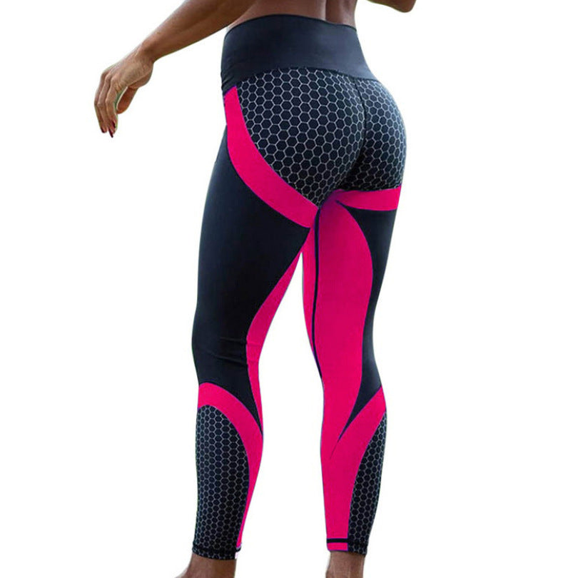 Yoga Fitness Leggings Women Pants Fitness Slim Tights Gym Running Sports Clothing Image