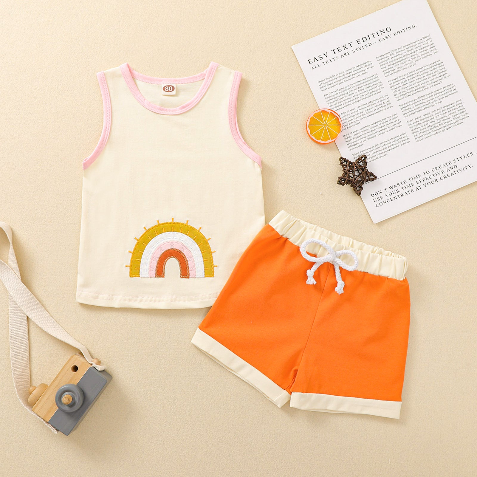 Children's Clothing Summer Cartoon Kids Clothes Image