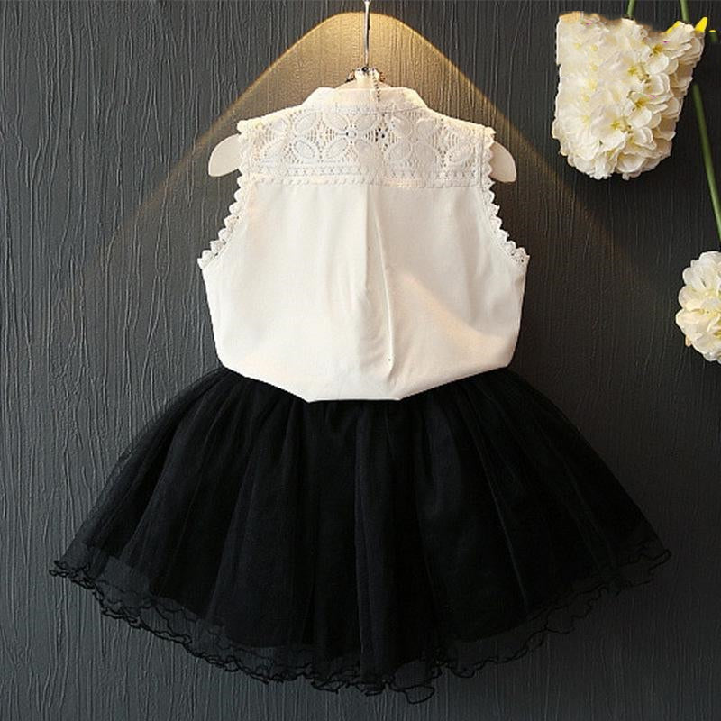 Kids Baby Girls Clothing Sets Summer TShirtsskirt Clothes Image