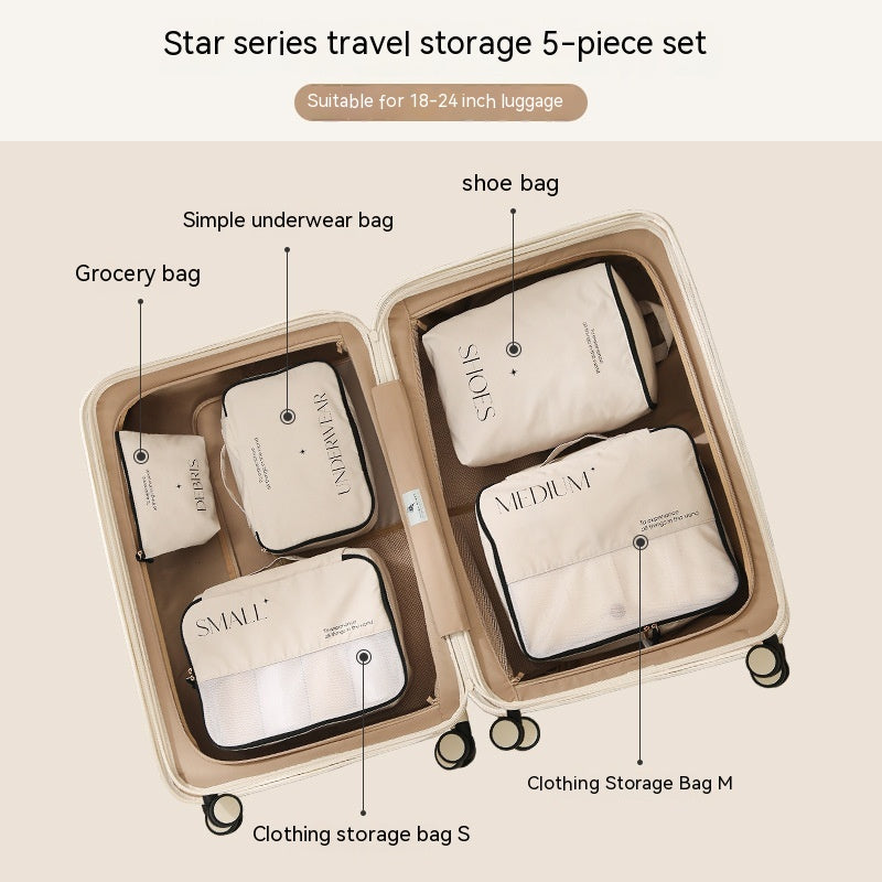 Travel Storage Bag Set Packing Image