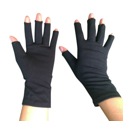 Breathable Health Care Half Finger Gloves