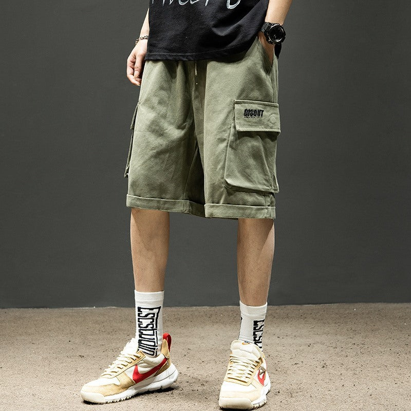 Cargo Shorts With Pockets Men Summer Pants Image