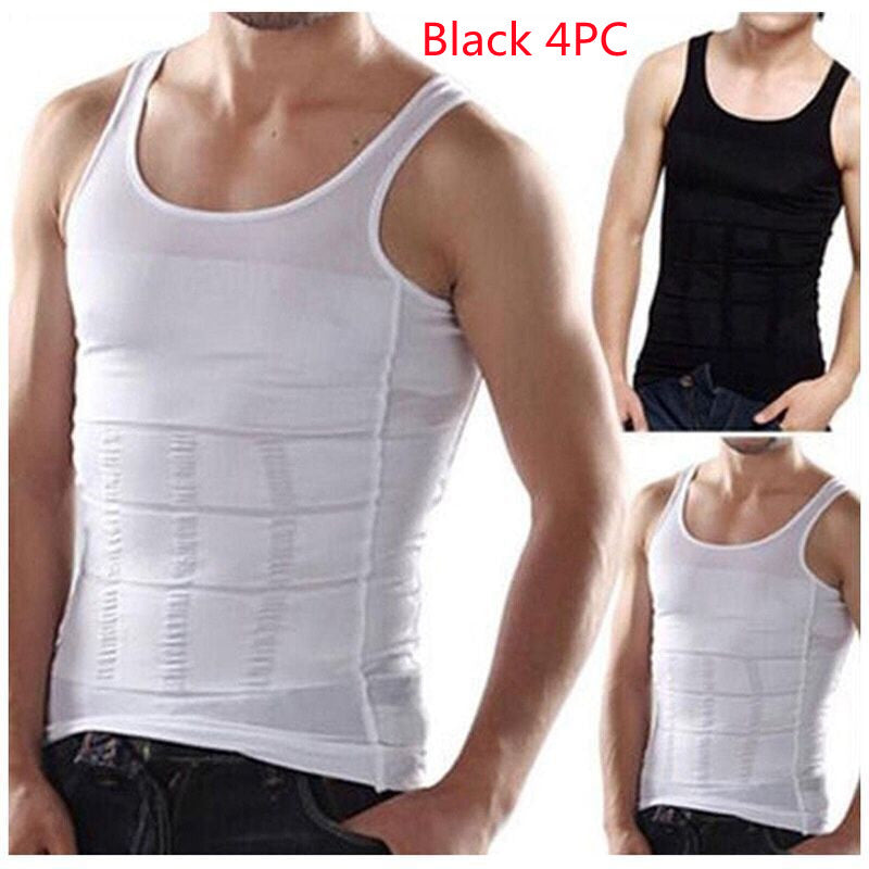 Men's Tight-waist Body Shaper Tank Top Corset Image