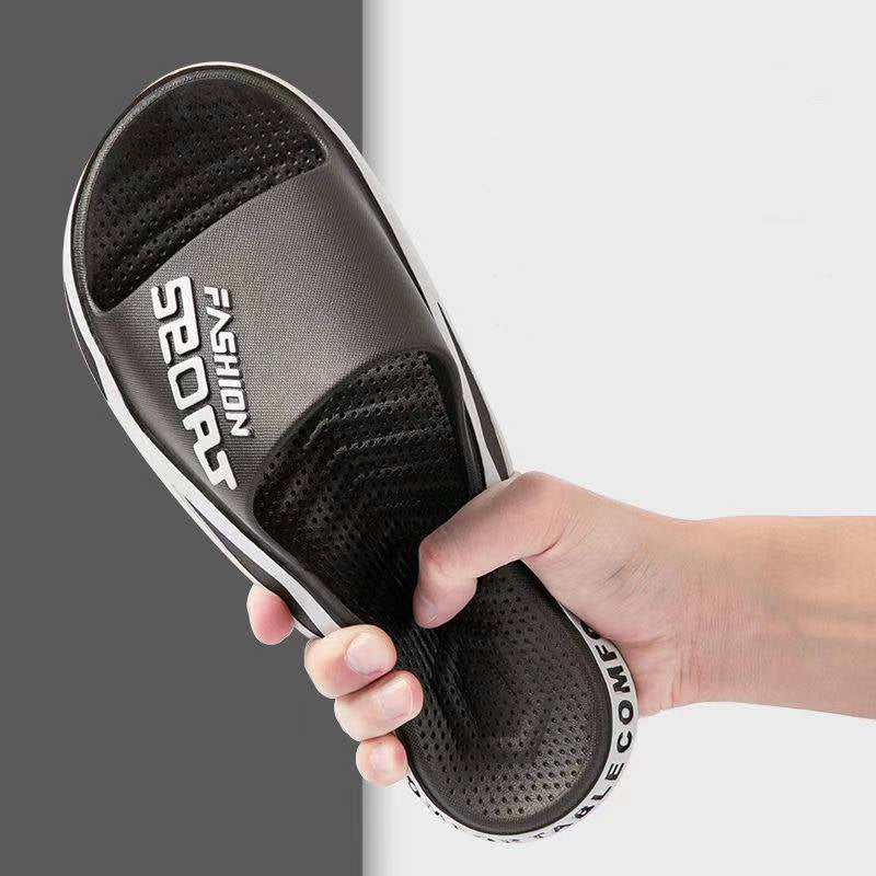 Non-slip Beach Bathroom Slippers Unisex Summer Shoes Image