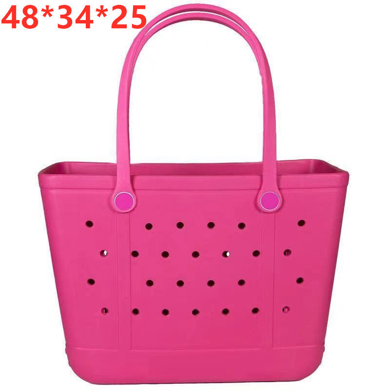 EVA Portable Waterproof Beach Tote Bag Big Handbag For The Beach Sports Travel Bags Image