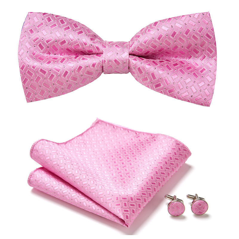 Three Piece Set Of Stylish Bow Ties Image