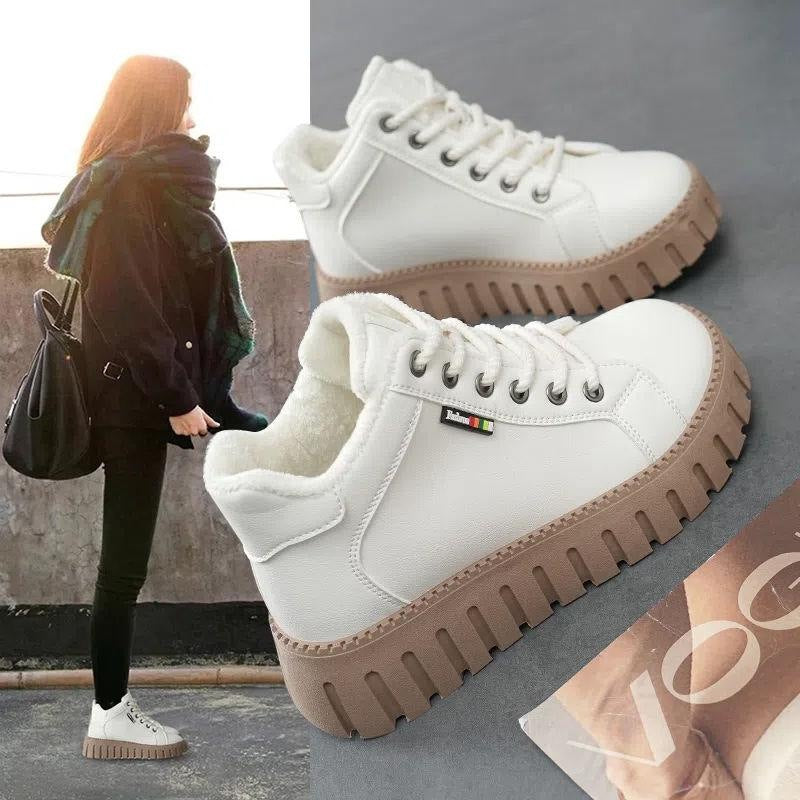 Women's Fashion All-matching Platform Shoes Image