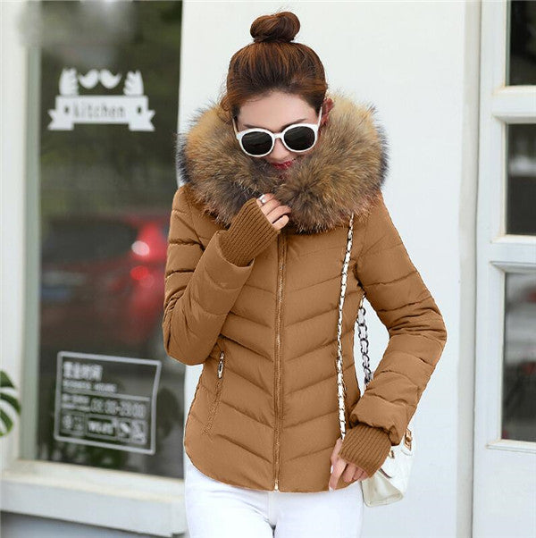 Brown Women'S Parka Jacket Winter Jacket Womens Parkas Image