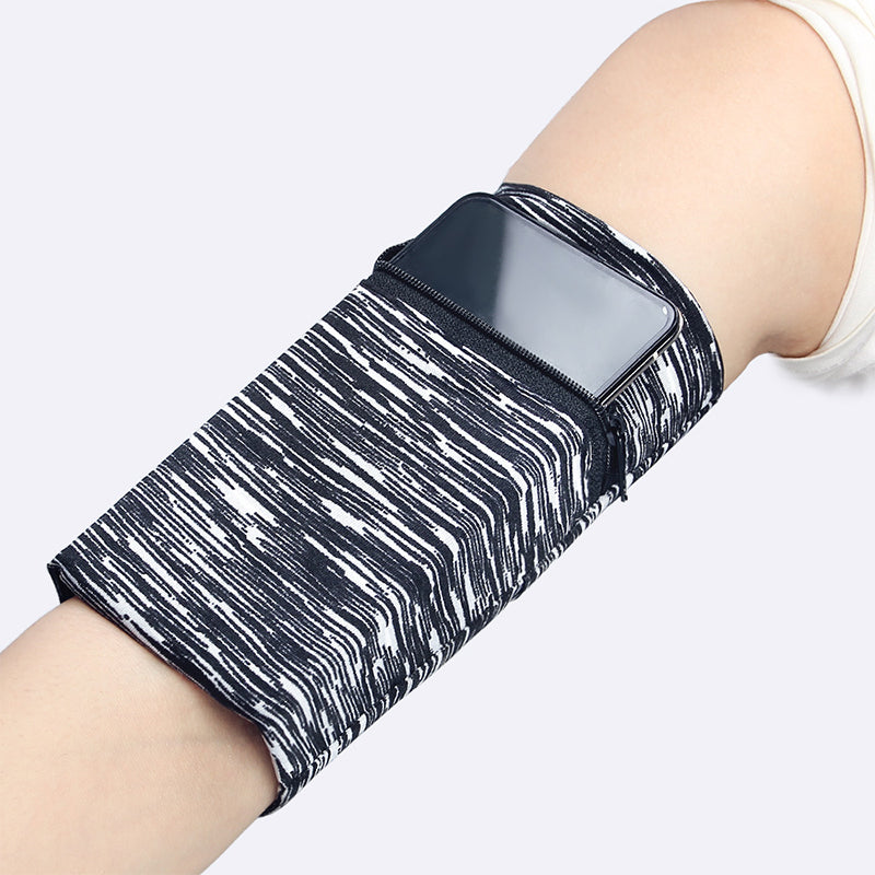 Running Mobile Phone Arm Bag Men Women Wristband Wrist Armband Fitness Wrist Bag Outdoor Sports Arm Bag Breathable Bracelet Bags Image