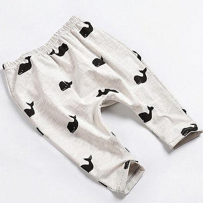 Whale Print Joggers Image