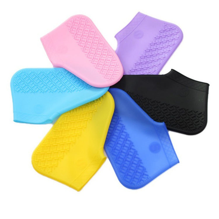 Silicone Shoe Cover Waterproof Rainproof Anti-slip Sleeve Image