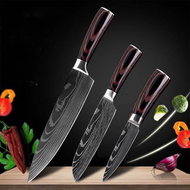 Carpenter's Special Set 6-piece Set 8-piece Set Knife Chef Knife Kitchen Knife Cooking Image