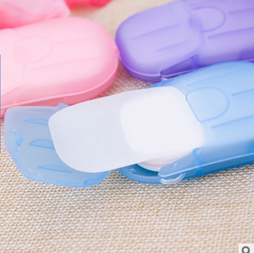 New Convenient Boxed Disposable Mini Soap Tablets For Travel Use