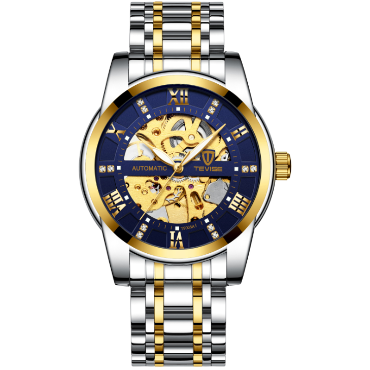 Men''s Fashion Watch Fashion Automatic Mechanical Watch Hollow Watch Watch Waterproof Men''s Watch Image