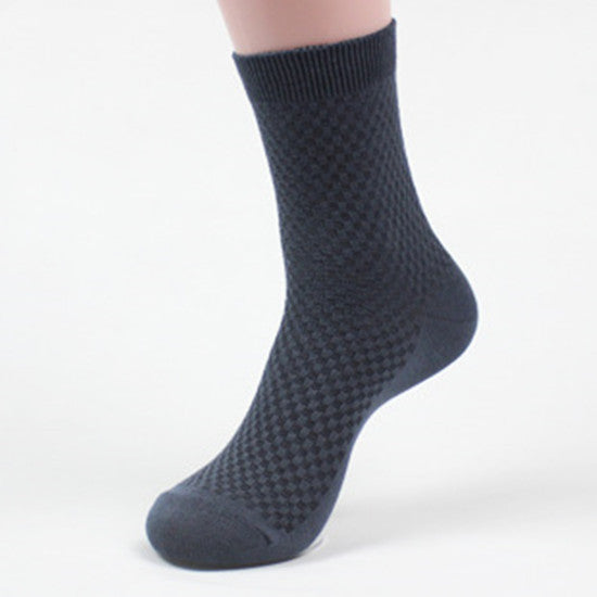 Socks men's new bamboo fiber men's socks Image