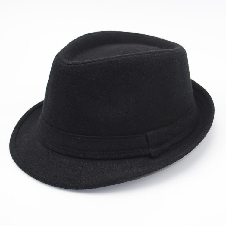 Hat men spring and autumn top hat men hat Image