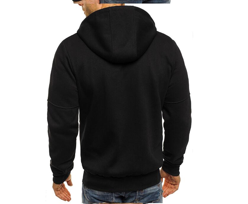 Men Hoodie Cotton Jacket Image