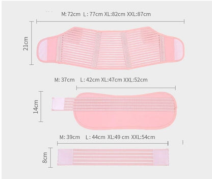 Adjustable belt for pregnant women