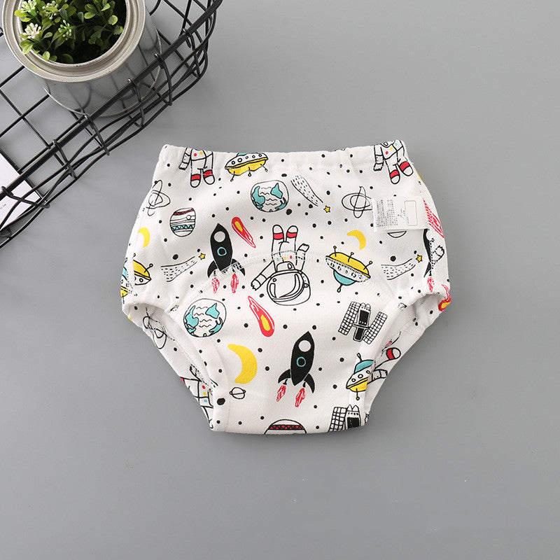 Newborn washable diapers cotton diaper Image