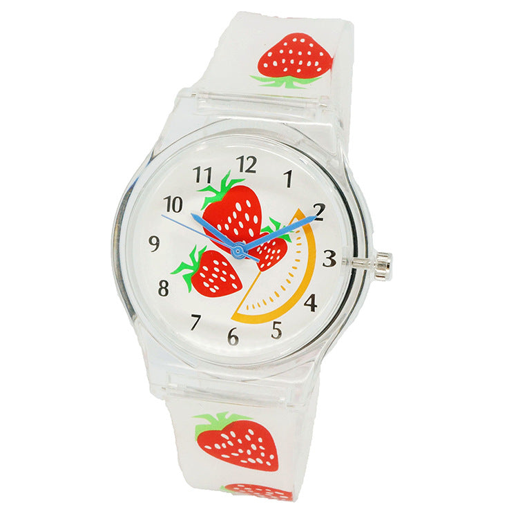 Cute girl watch quartz watch Image