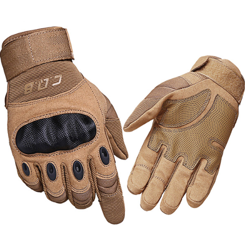 Tactical Gloves Army Military Men Gym Fitness Riding Half Finger Rubber Knuckle Protective Gear Male Tactical Gloves Image