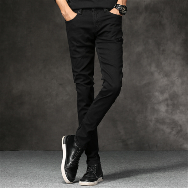 Slim-fit stretch men's pants Image