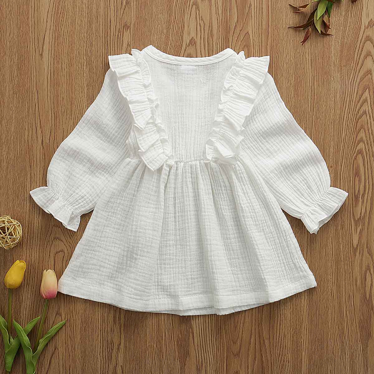 Girls cotton dress Image