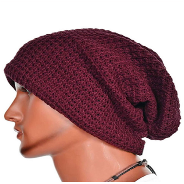 Knitted wool cap Image