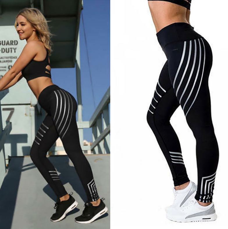 Women Workout Leggings Pants Women Leggins Women Fitness Night Glowing Autumn Winter Leggings Women legins Image