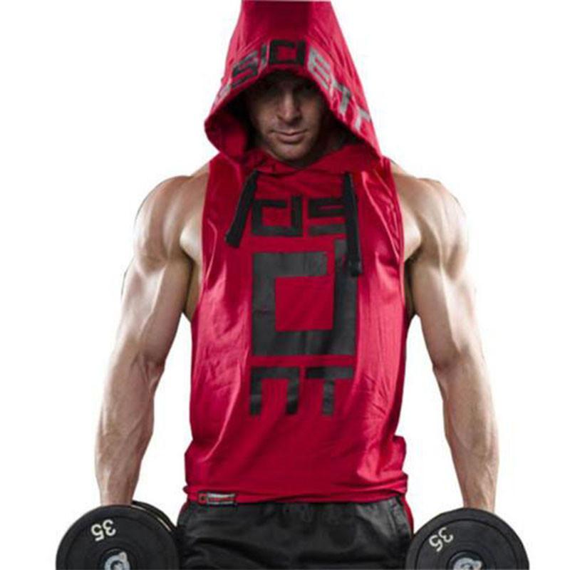 Mens Summer Sleeveless Hoodies Image