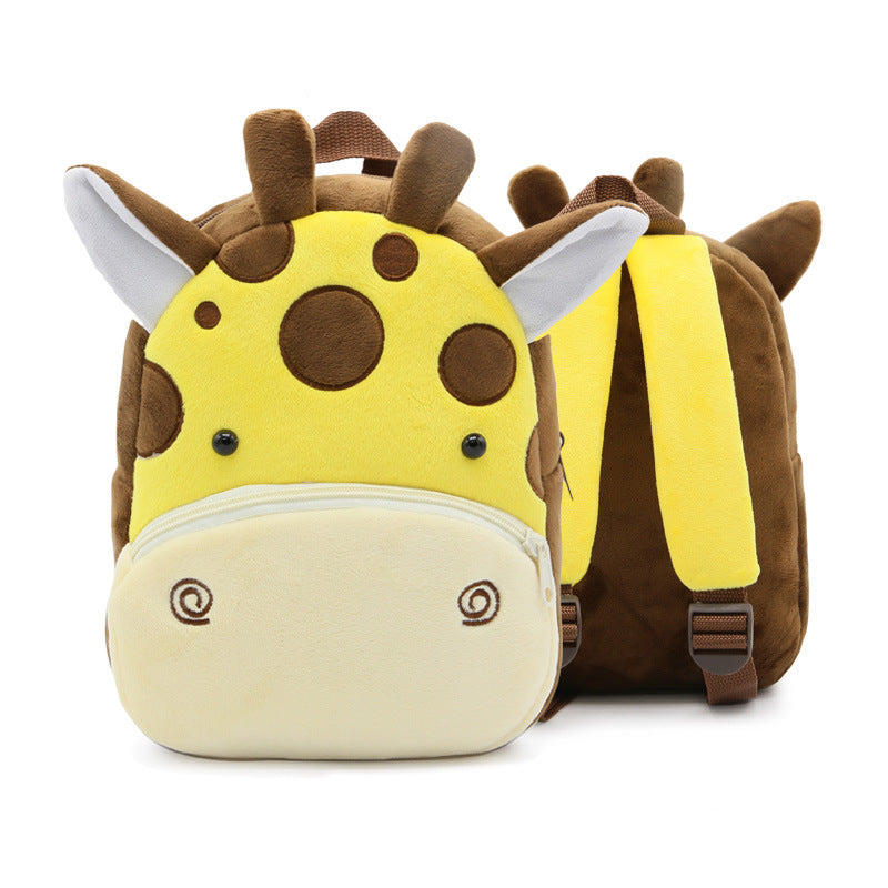 kindergarten small school bag animal backpack Image