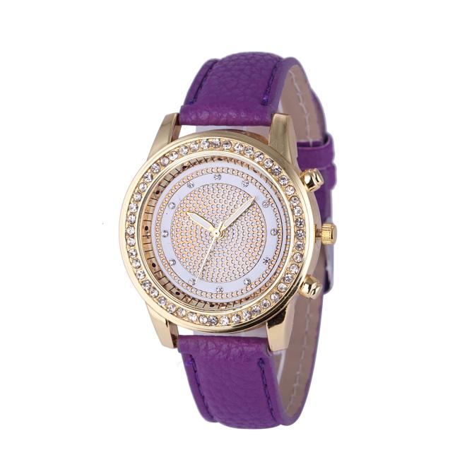 New Women Bracelet Wristwatch ladies Crystal Geneva Watches Fashion Stainless Steel Quartz Wristwatches Image