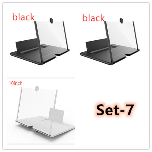 3D Screen Magnifier Signal Booster Mobile Screen Lightweight Foldable Magnifying Glass Image