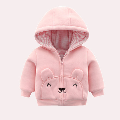 Baby hooded jacket