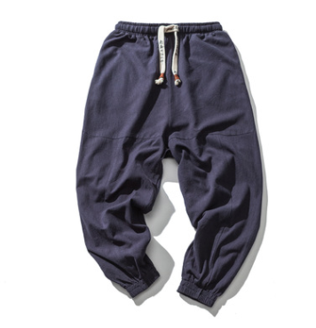 Mens Hip Hop Streetwear Gym Joggers Pants Drawstring Elastic Pockets Tapered Sweatpants Image