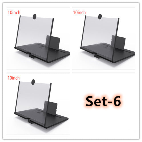 3D Screen Magnifier Signal Booster Mobile Screen Lightweight Foldable Magnifying Glass Image