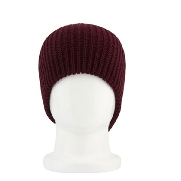 Knitted wool cap Image