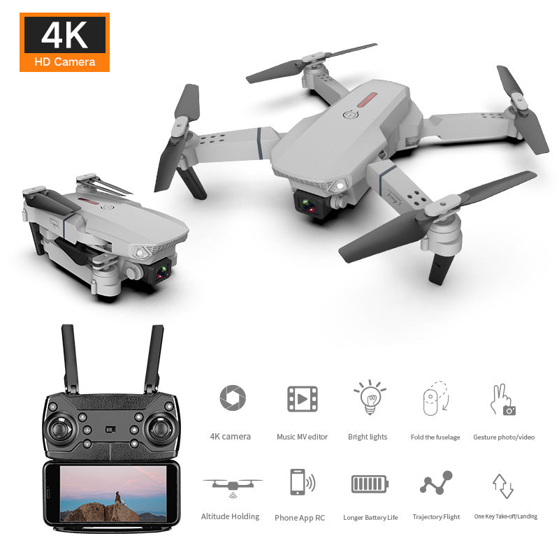 4K Aerial Drone Dual Camera Image