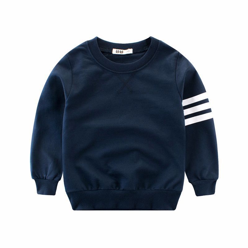 Boy's long sleeve round neck pullover Image