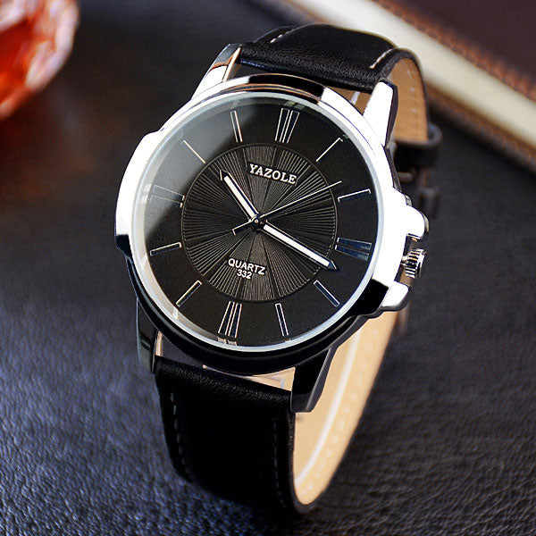 YAZOLE 2021 Fashion Quartz Watch Men Watches Top Brand Luxury Male Clock Business Mens Wrist Watch Hodinky Relogio Masculino Image