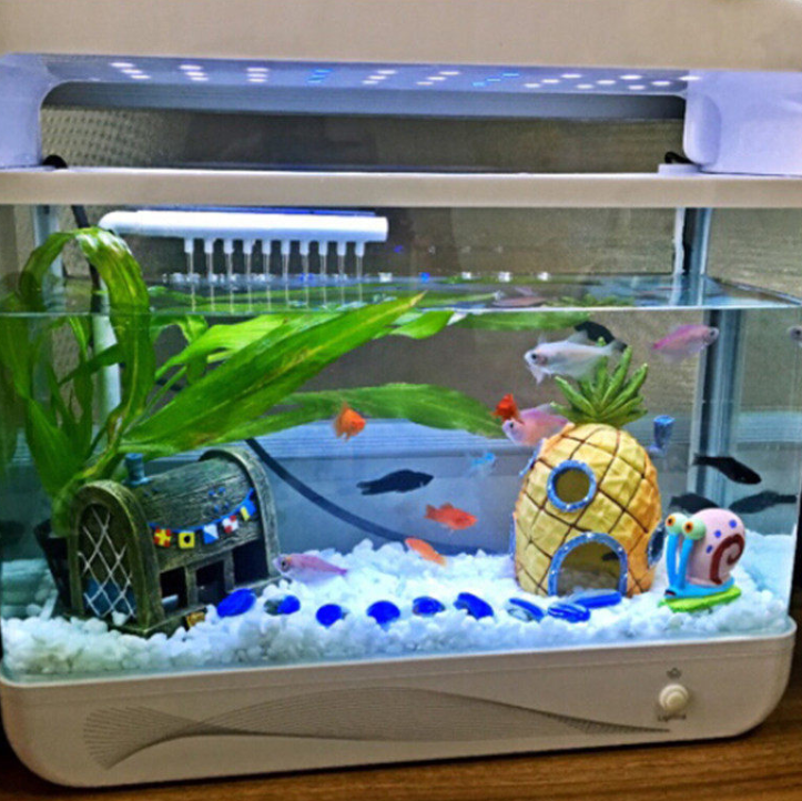 Pineapple House For Aquarium Fish Tank Image