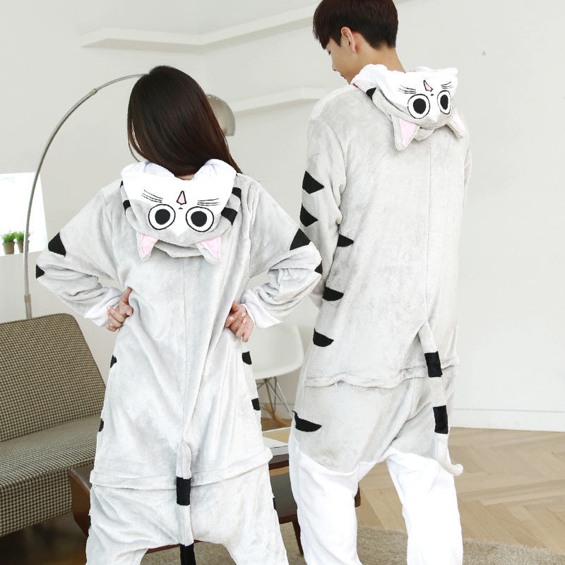 Animal Pajamas Party Wear Daily Carton Outfit Image