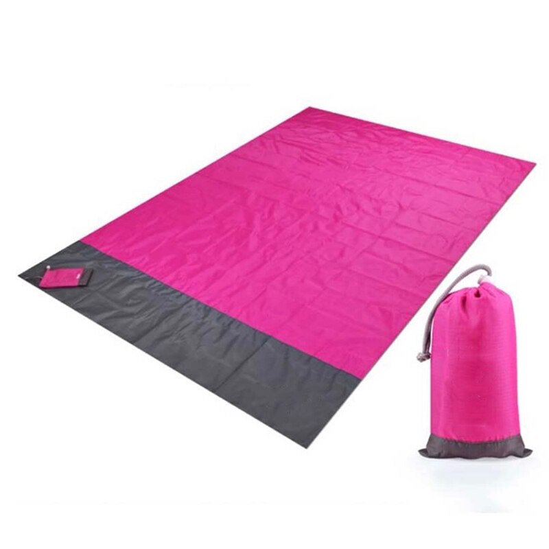 Portable Waterproof Picnic Mat Beach Mat Pocket Blanket Image